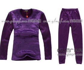 广良贸春装公司 保暖内衣套装高清图片展示